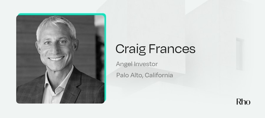 Image of Craig Frances- Angel Investors in Palo Alto