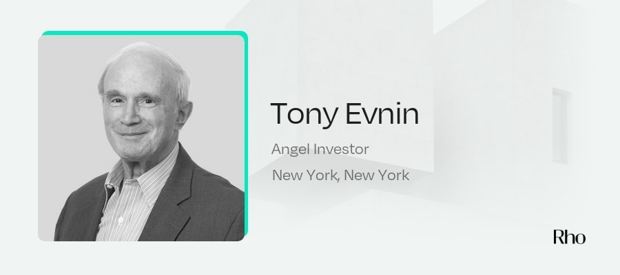 Image of Tony Evnin- Angel Investors in Medical Devices