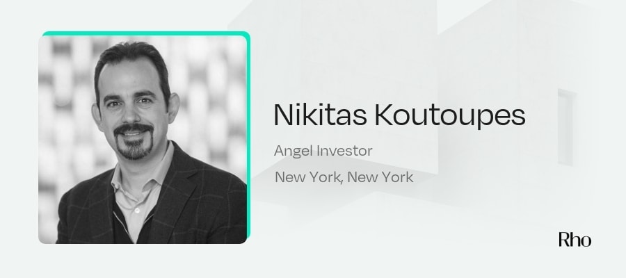 Image of Nikitas Koutoupes- Angel Investors in Data Services