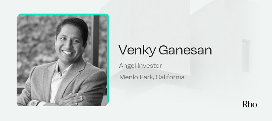 Image of Venky Ganesan - Angel Investors in Enterprise Infrastructure
