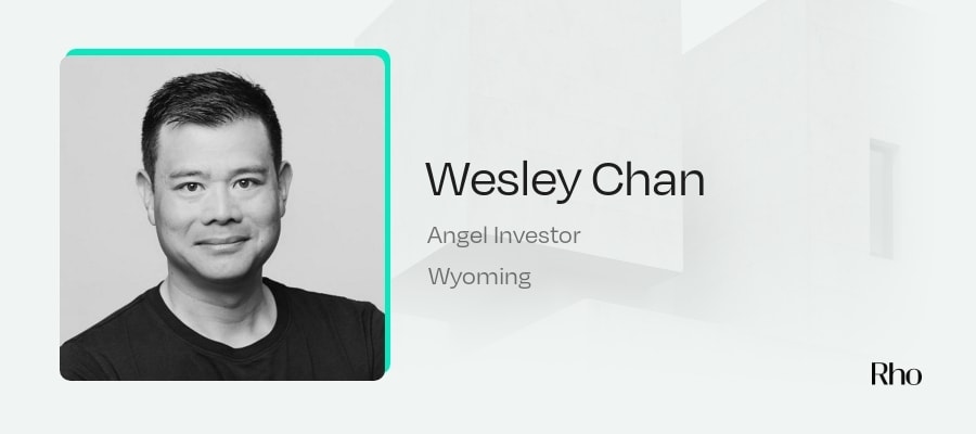 Image of Wesley Chan - Angel Investors in Enterprise Applications