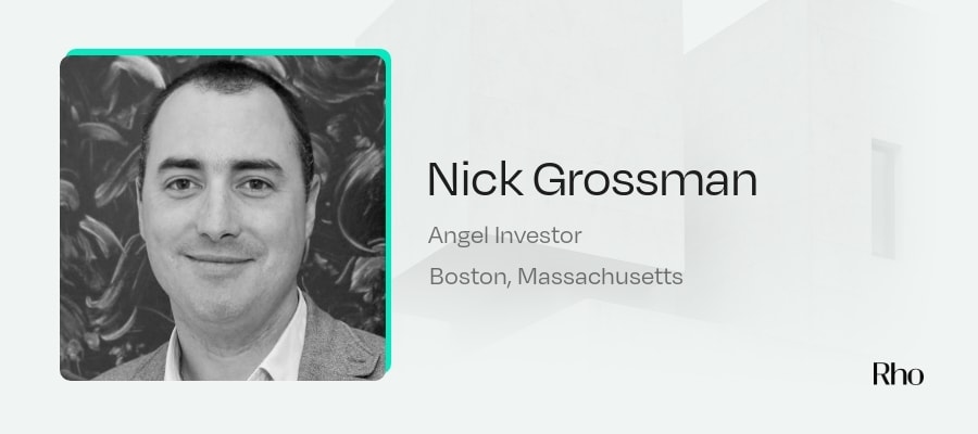 Image of Nick Grossman- Angel Investors in Crypto