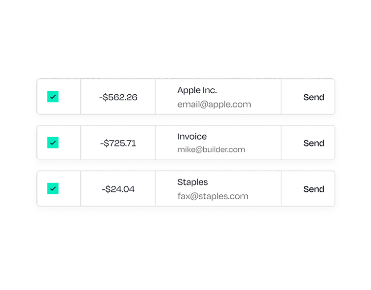 corporate card expenses tab overview