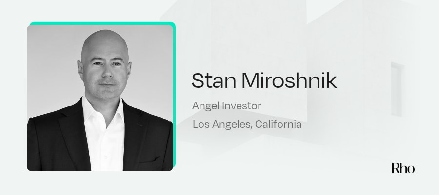 Image of Stan Miroshnik- Angel Investors in Web3 &amp; Blockchain