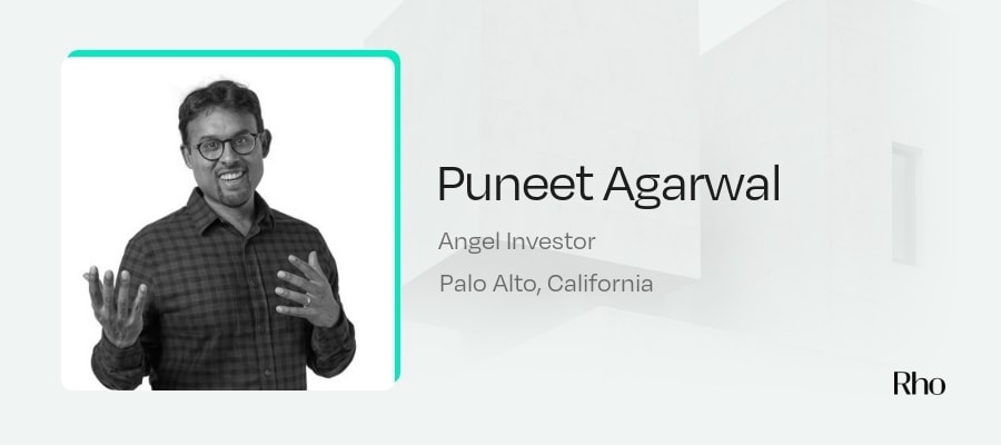 Image of Puneet Agarwal- Angel Investors in SMB Software