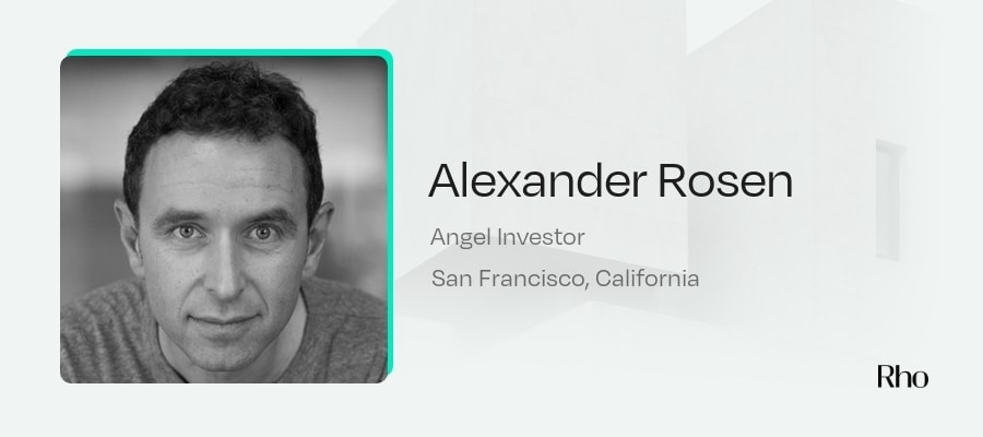 Image of Alexander Rosen - Angel Investors in Data Services