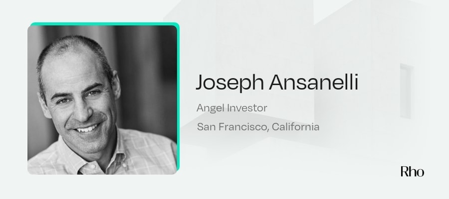 Image of Joseph Ansanelli- Angel Investors in Hardware
