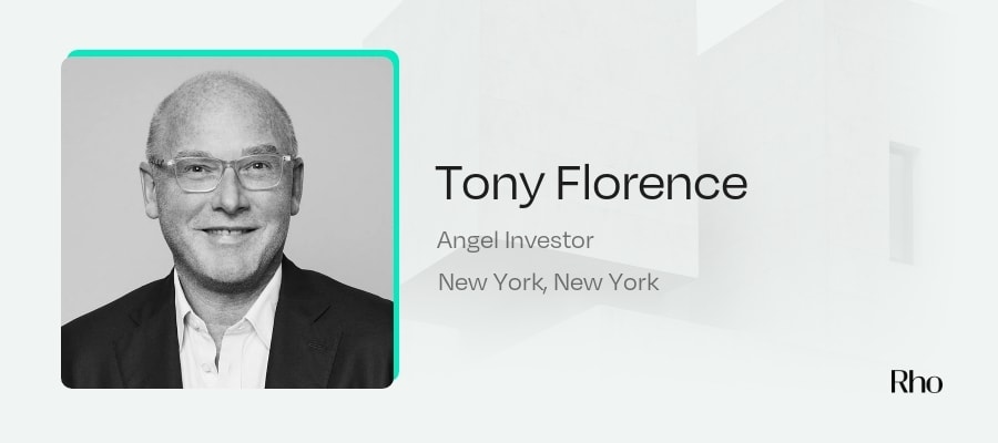 Image of Tony Florence- Angel Investors in New York City