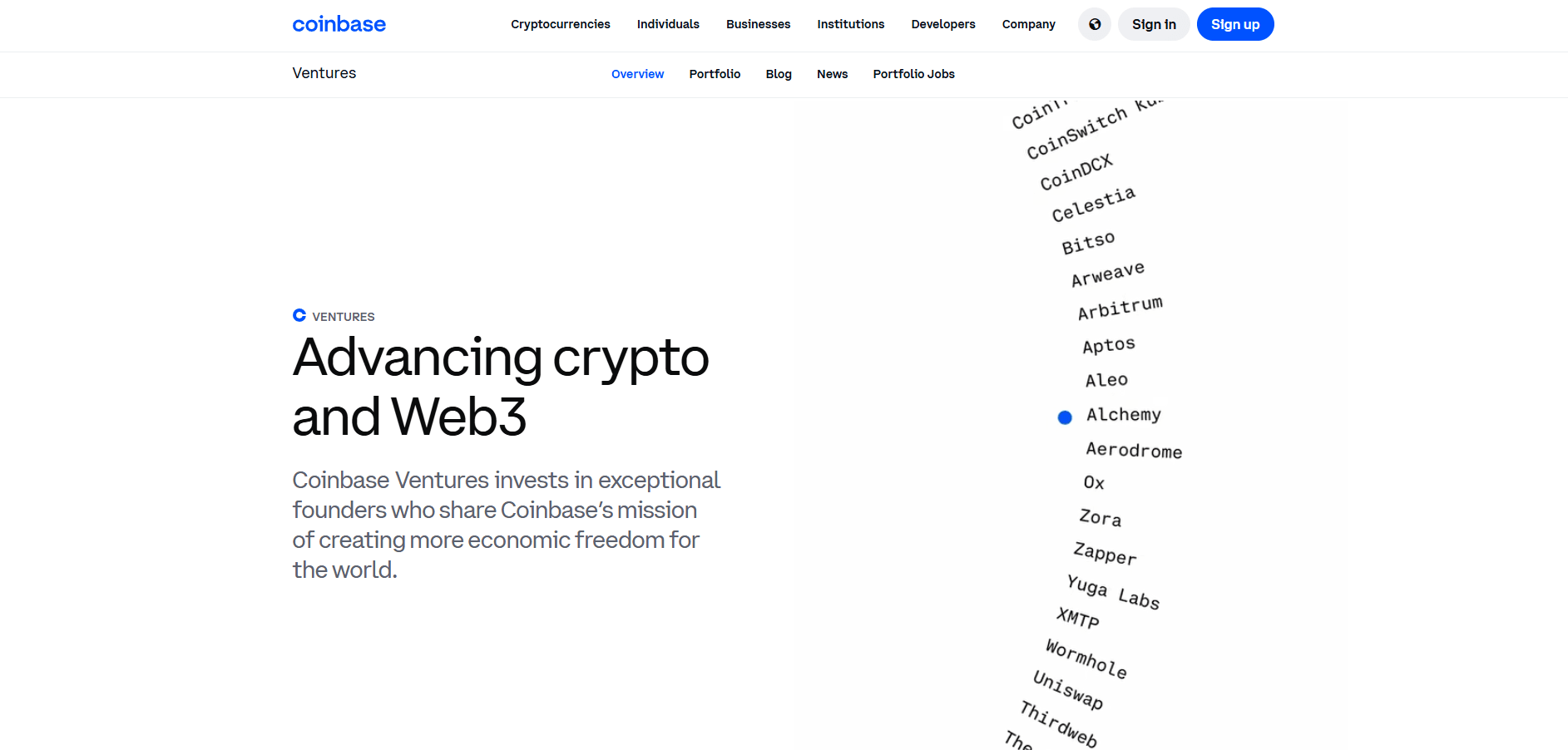 Image of Coinbase Ventures - Top VCs in Blockchain