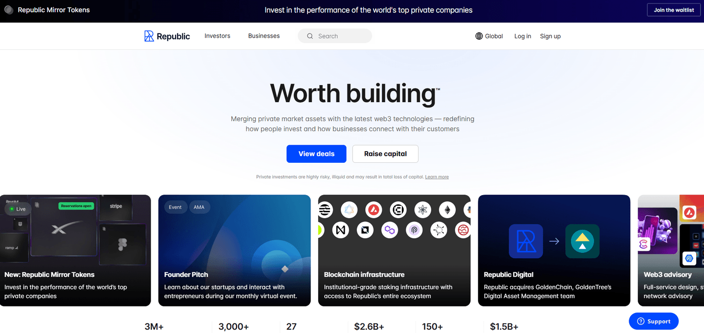 Image of Republic - Top VCs in Crowdfunding