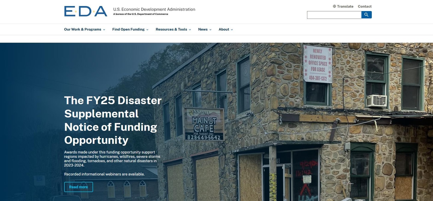 Image of US Department of Commerce, Economic Development Administation - Top VCs in Govtech