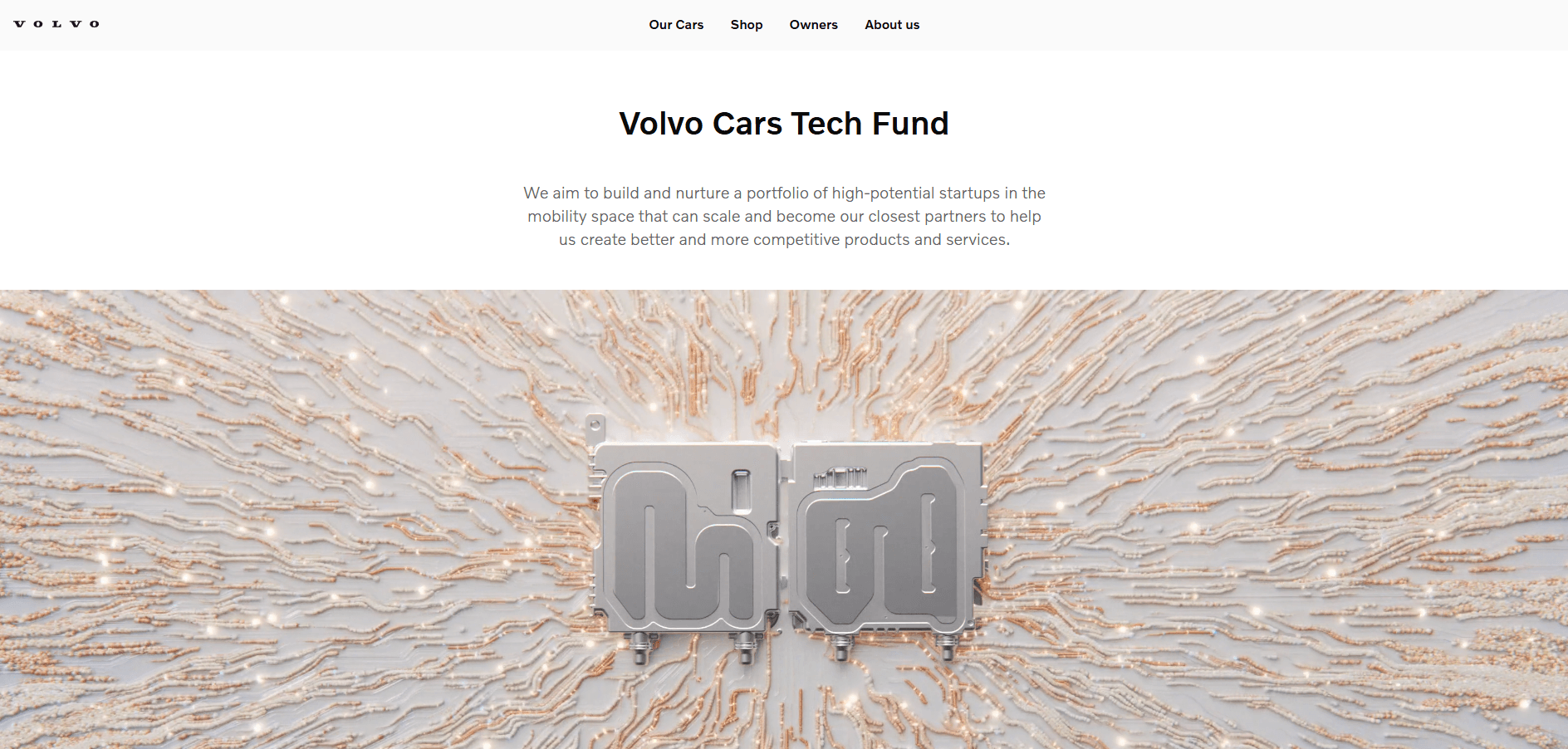 Image of Volvo Cars Tech Fund - Top VCs in Logistics