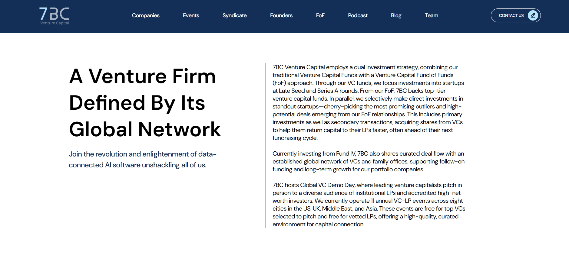 Image of 7BC Venture Capital  - Top VCs in E-Commerce