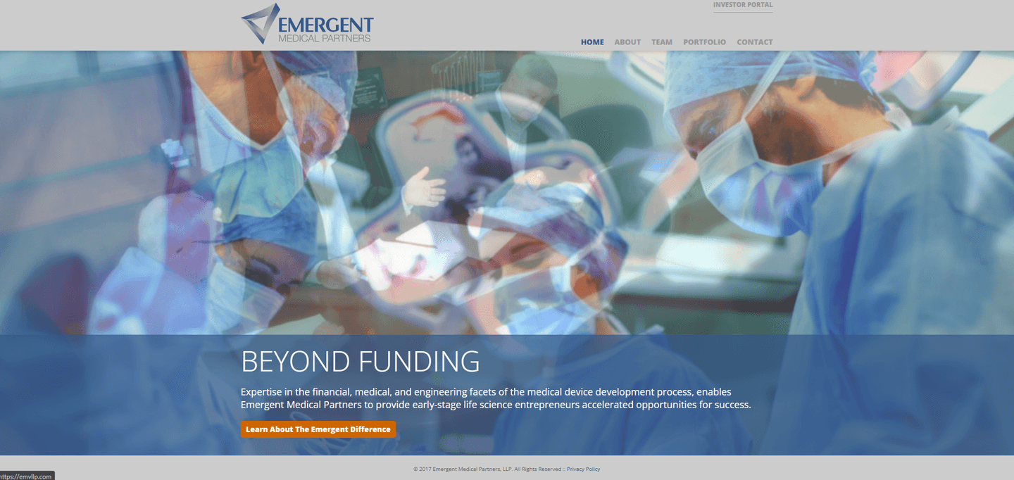 Image of Emergent Medical Partners - Top VCs in Medical