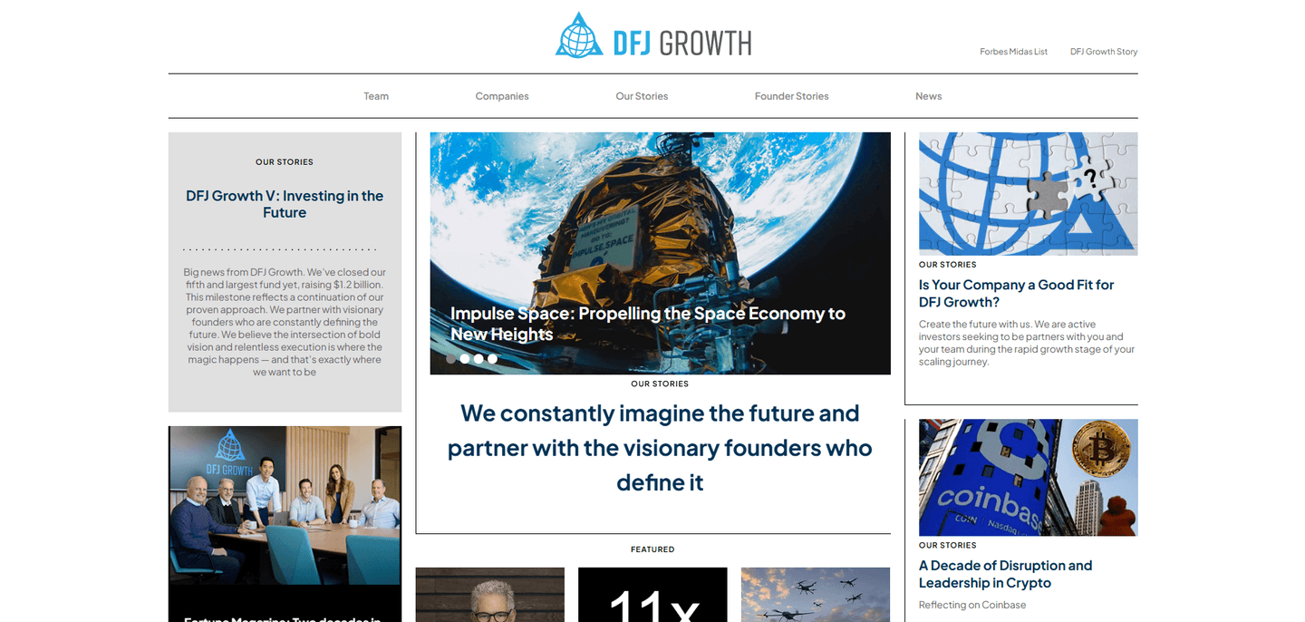 Image of DFJ Growth - Top VCs in Digital Media