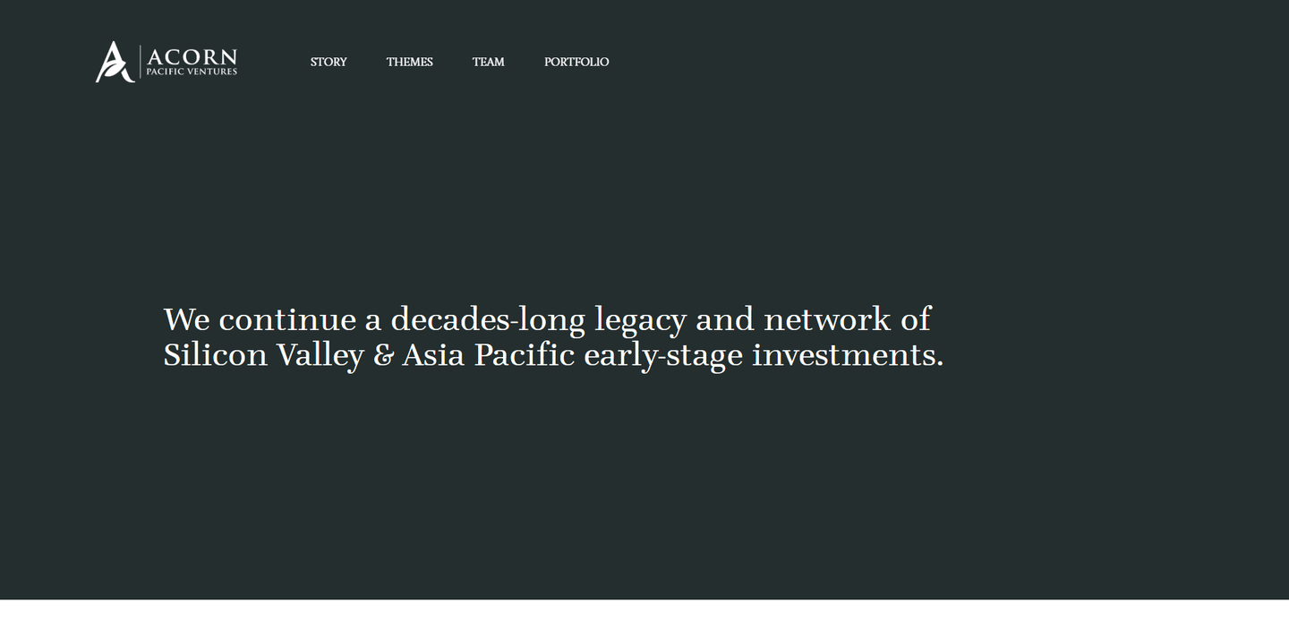 Image of Acorn Pacific Ventures- Top VCs in Santa Clara, California, United States