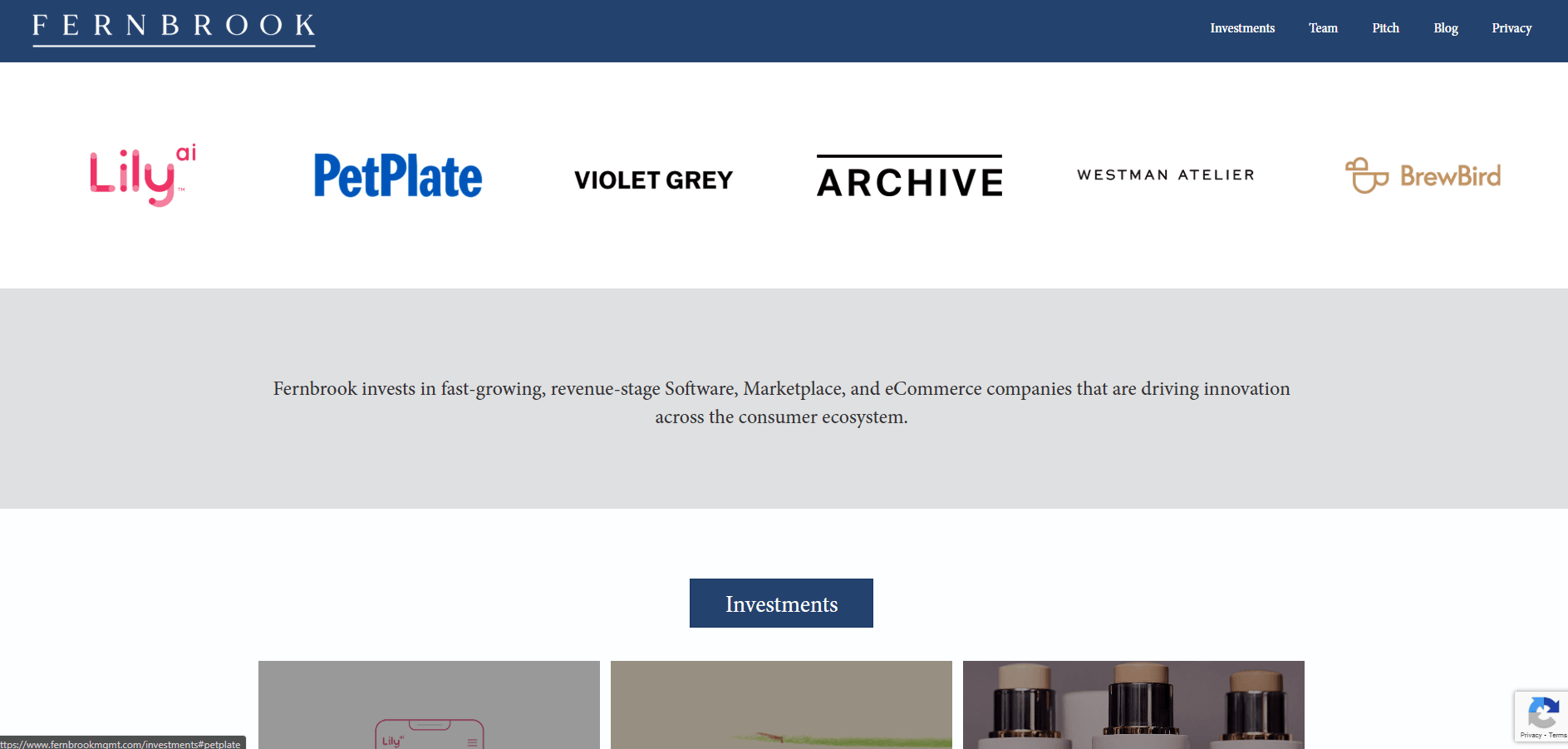 Image of Fernbrook Capital Management LLC - Top VCs in Payments