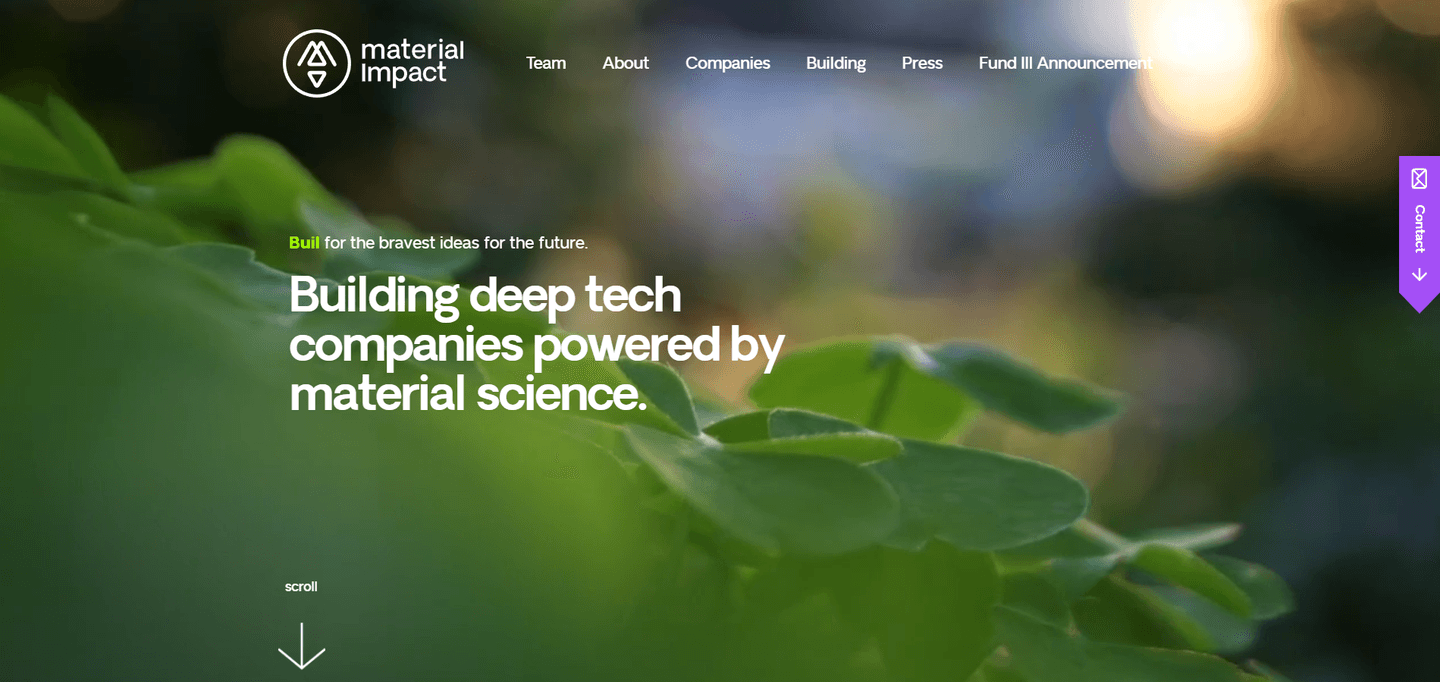 Image of Material Impact - Top VCs in Advanced Materials