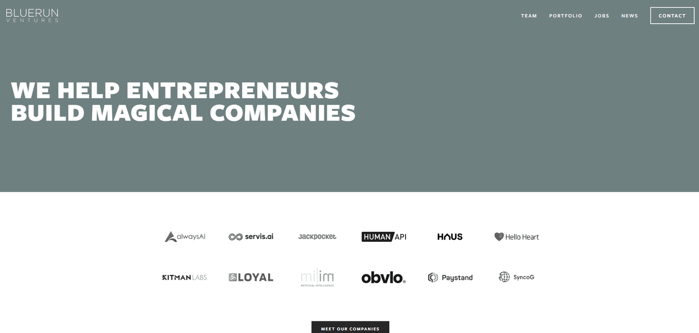 Image of BlueRun Ventures - Top VCs in Information Technology