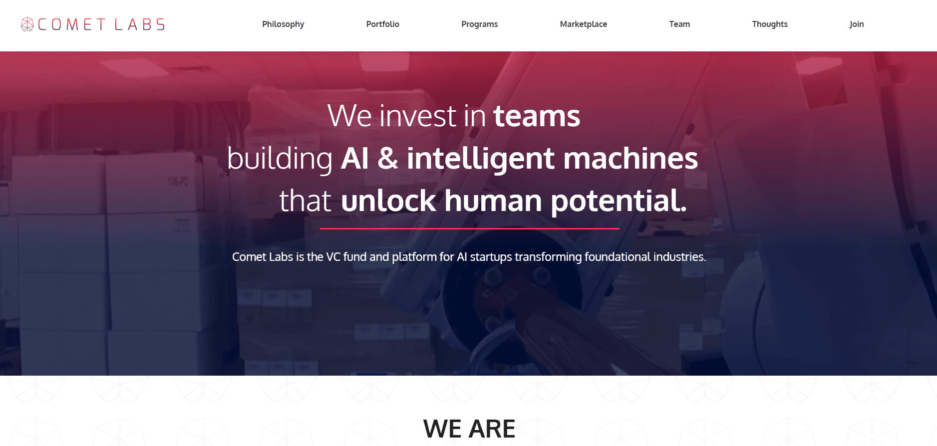 Image of Comet Labs - Top VCs in Hardware