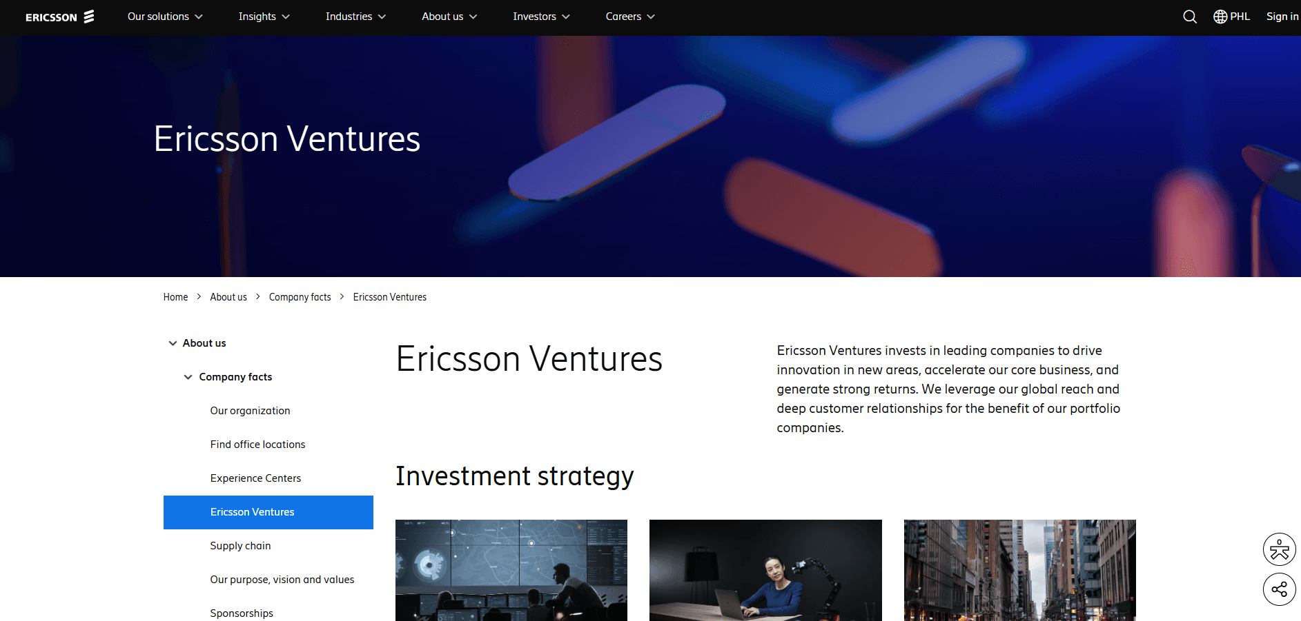 Image of Ericsson Ventures - Top VCs in Santa Clara, California, United States