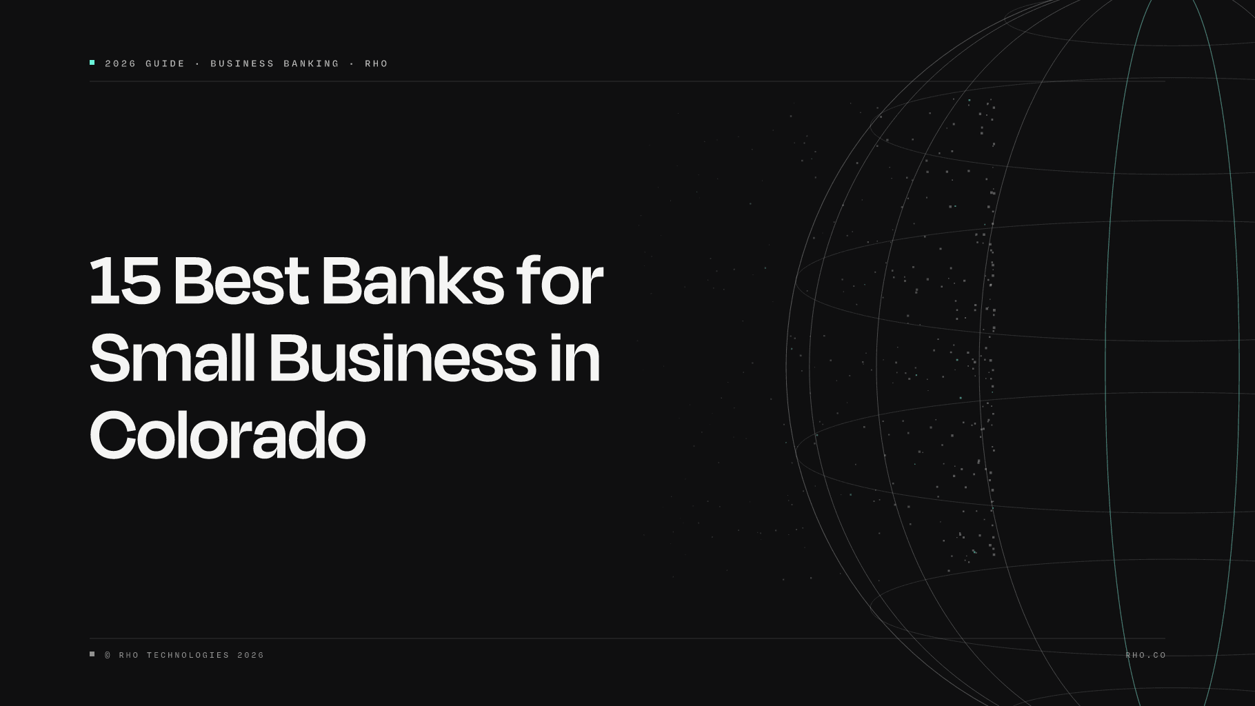 Teal checklist of four required documents to open a Colorado business bank account