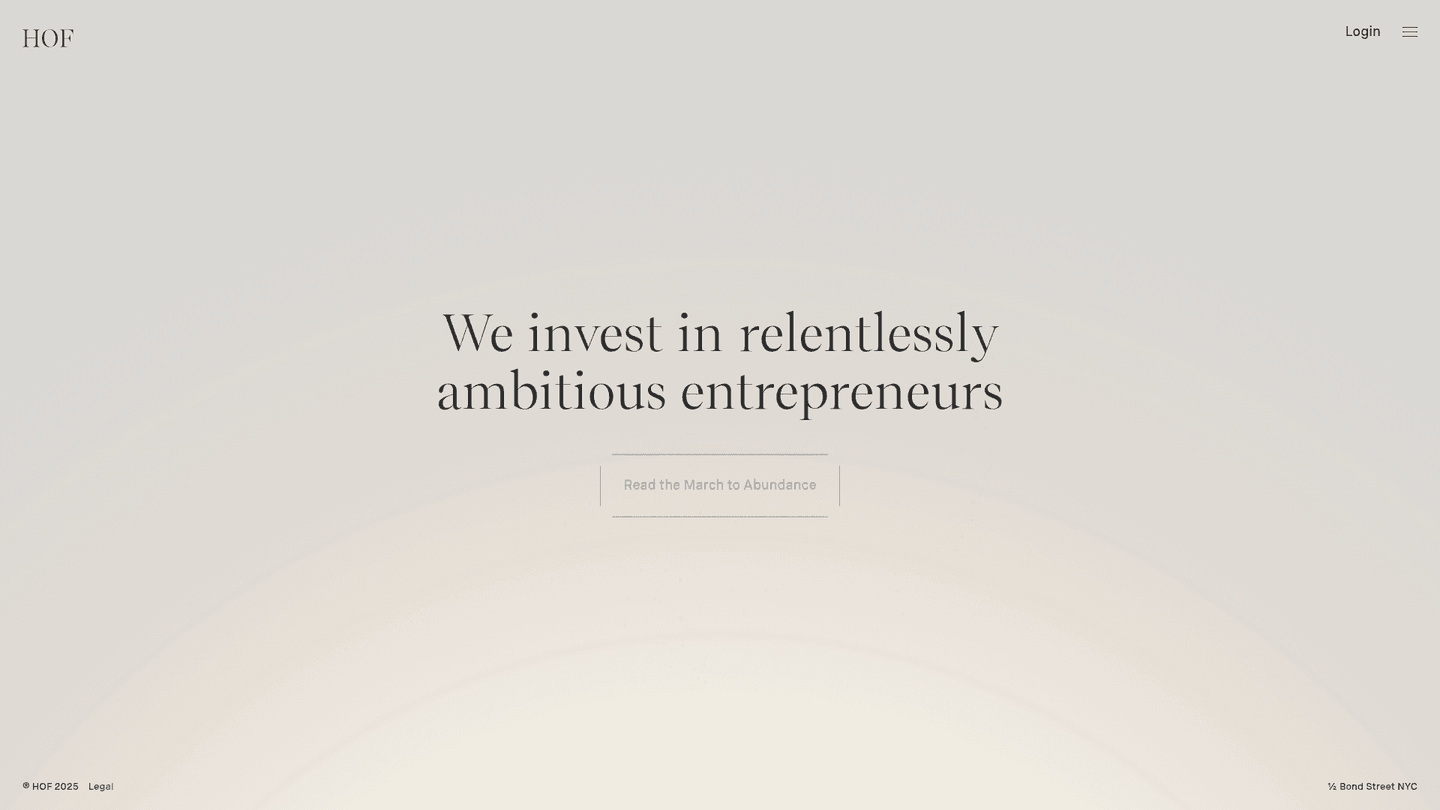 Image of HOF Capital - Series A VC Firm