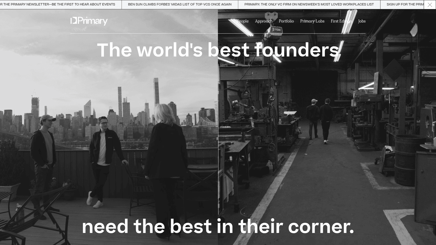 Image of Primary Venture Partners - Series A VC Firm