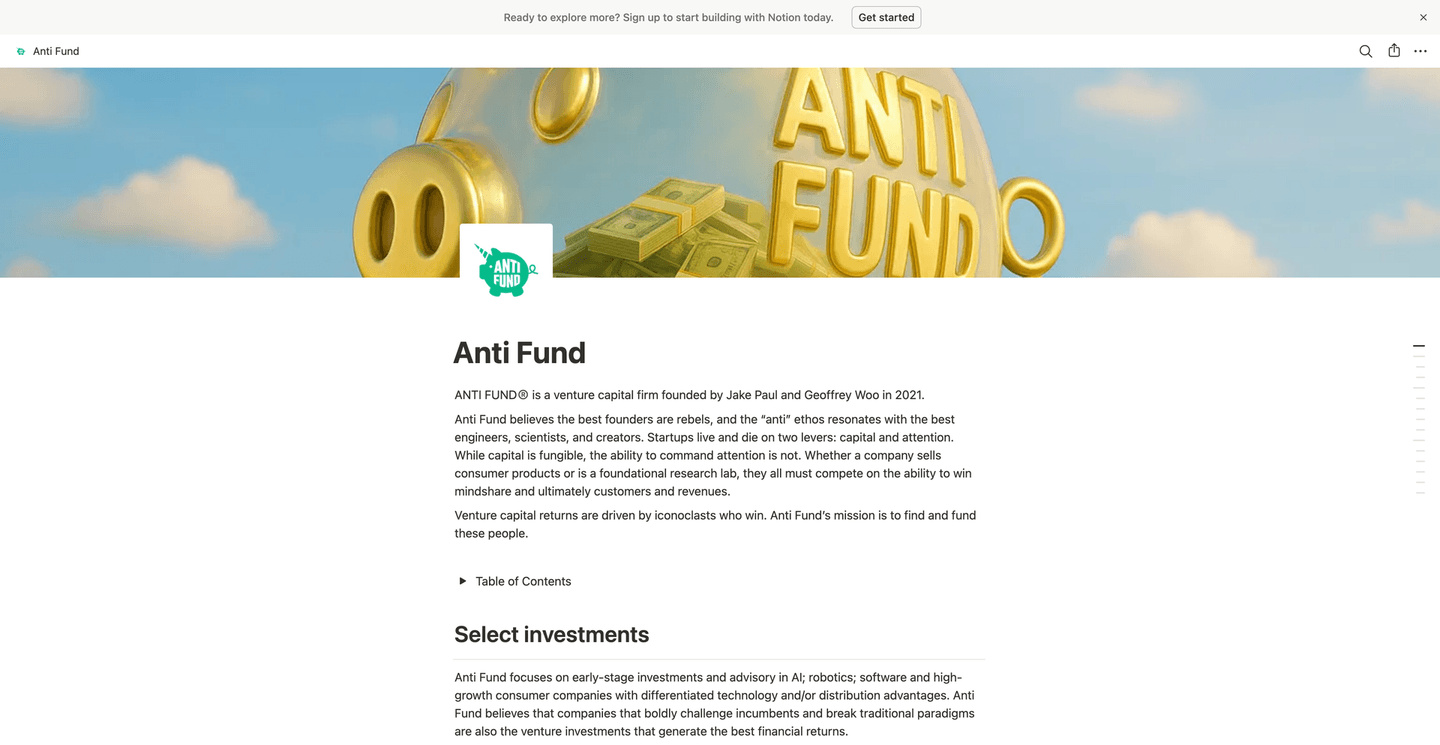Image of Anti Fund - Top VCs in Miami, Florida, United States