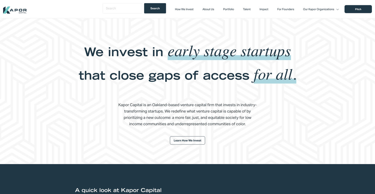 Image of Kapor Capital - Top VCs in Oakland, California, United States
