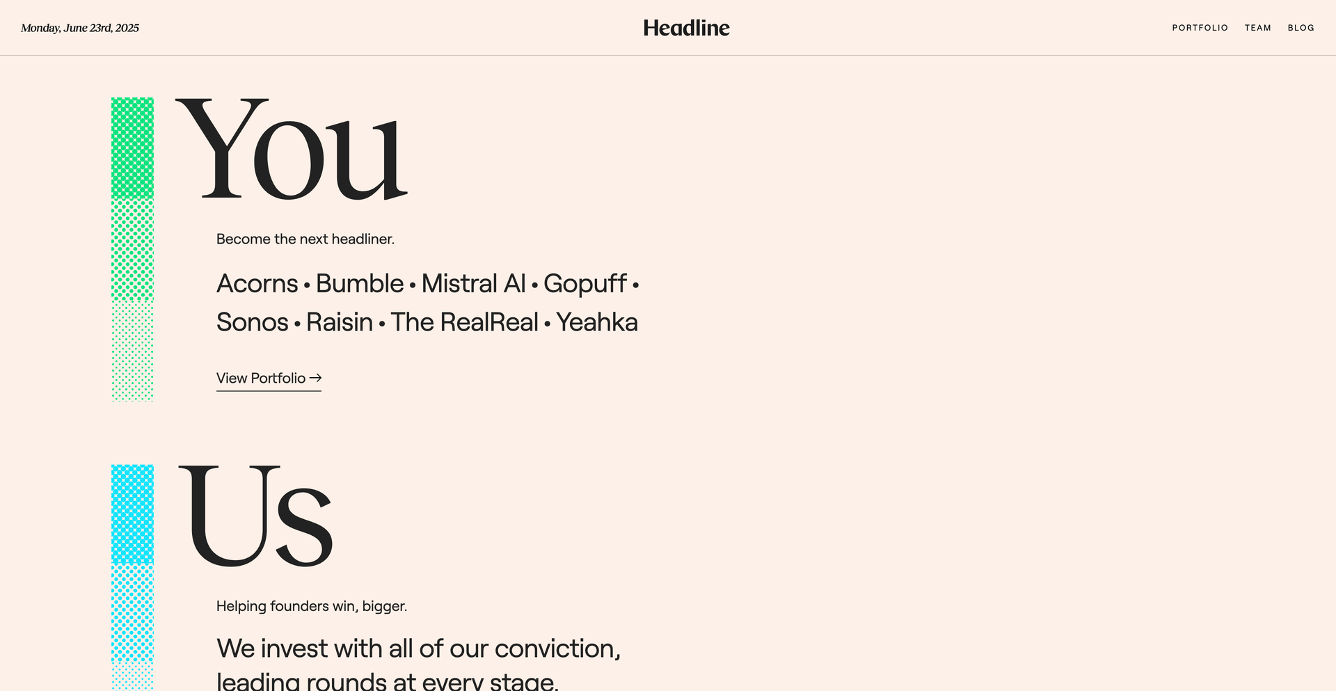 Image of Headline - Multi Stage VC Firm
