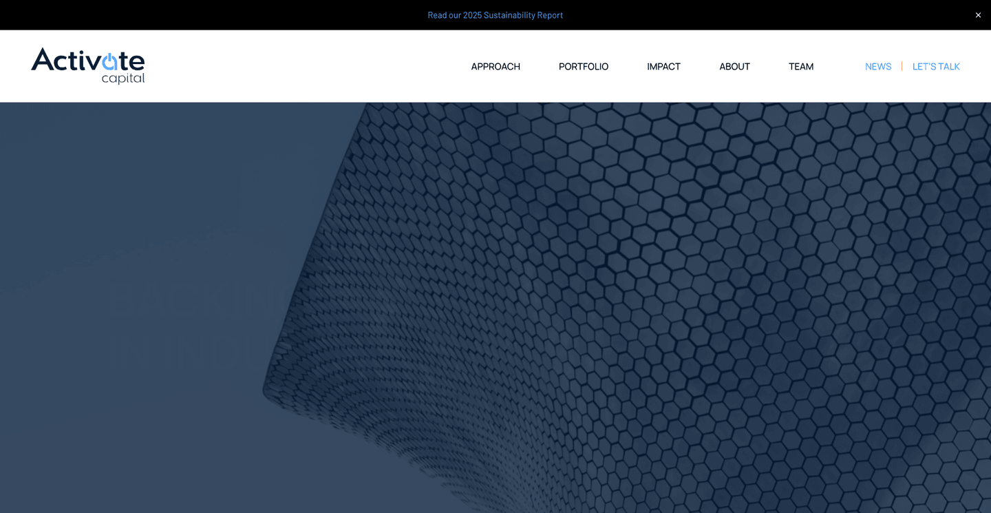 Image of Activate Capital Partners- Top VCs in Industrial Tech