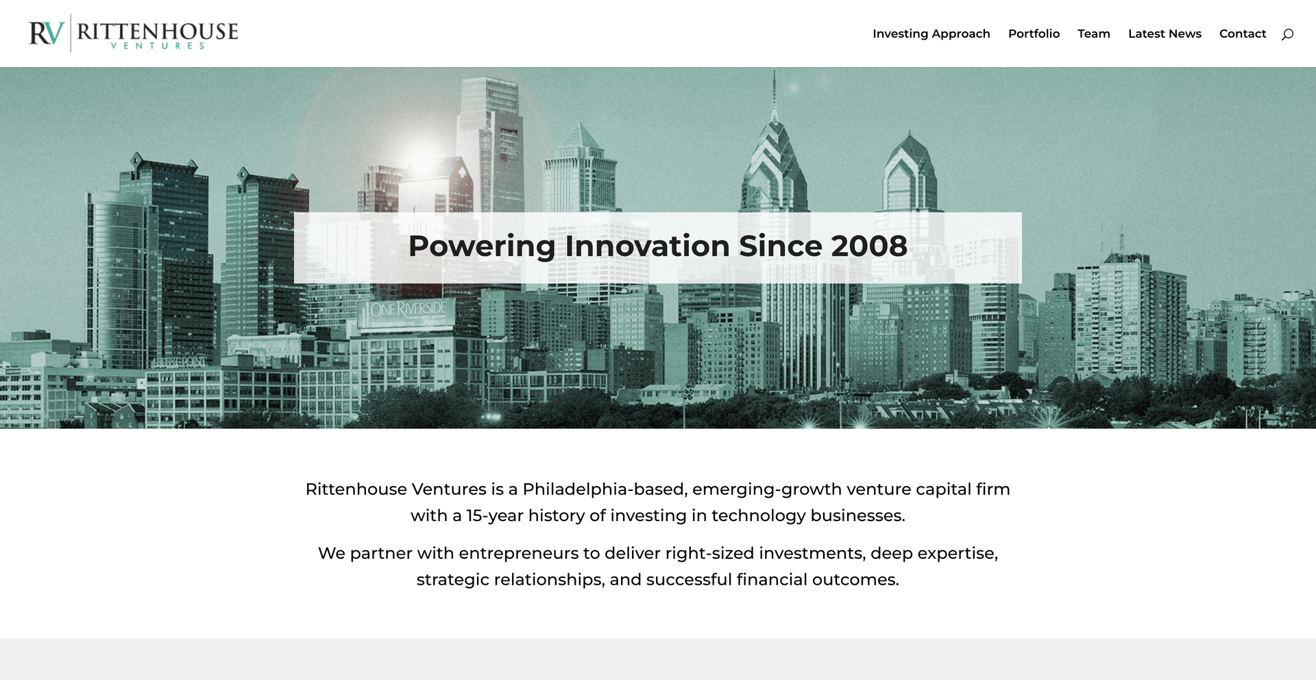 Image of Rittenhouse Ventures - Top VCs in Philadelphia, Pennsylvania, United States