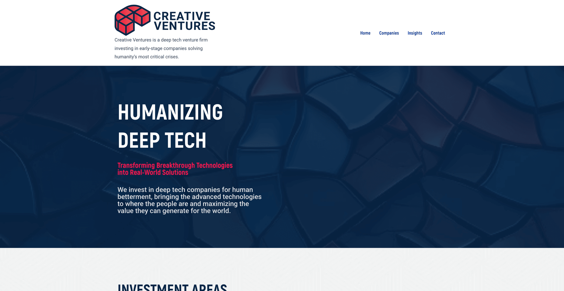 Image of Creative Ventures- Top VCs in Construction Tech