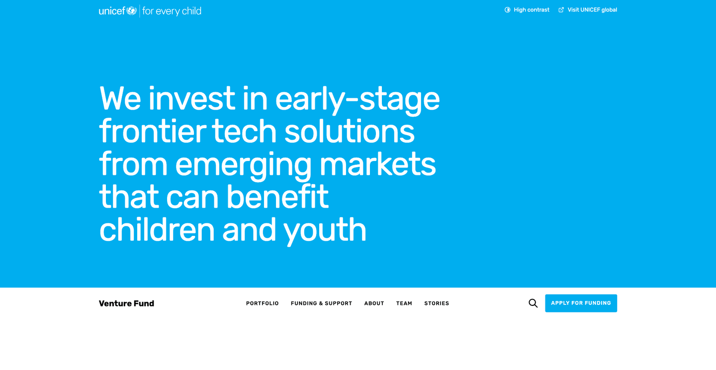 Image of UNICEF Innovation Fund - Top VCs in Quantum Computing