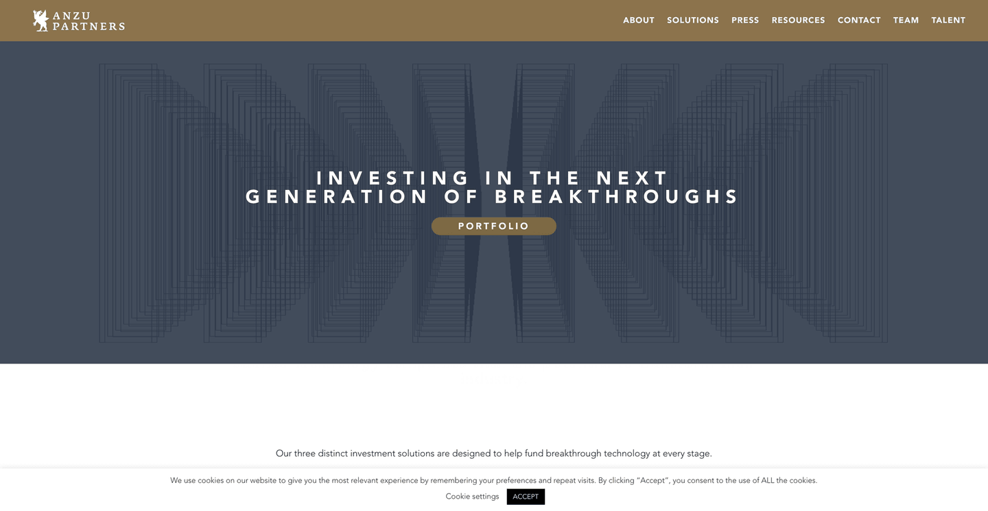 Image of Anzu Partners - Top VCs in Industrial Tech