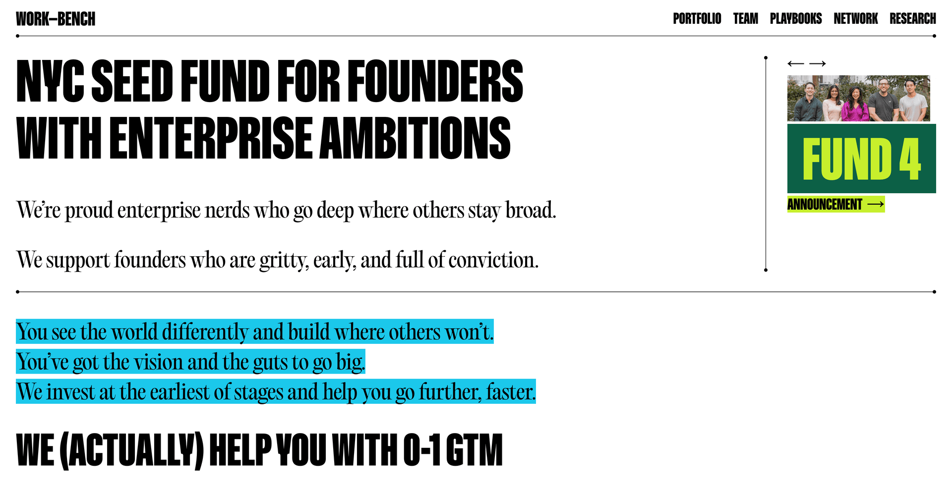 Image of Work-Bench- Top VCs in Software