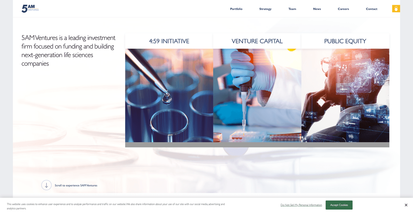 Image of 5AM Ventures - Top VCs in Biotechnology