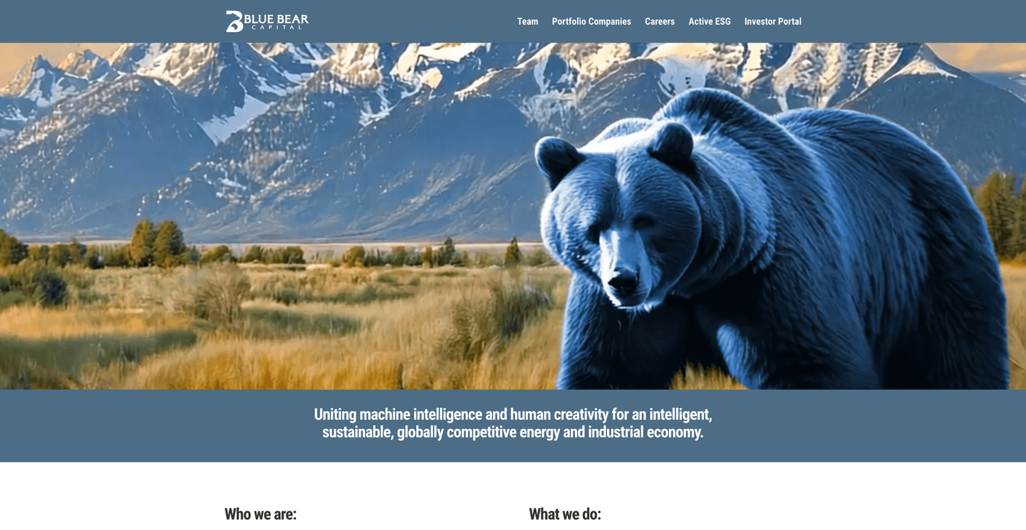 Image of Blue Bear Capital- Top VCs in Industrial Tech