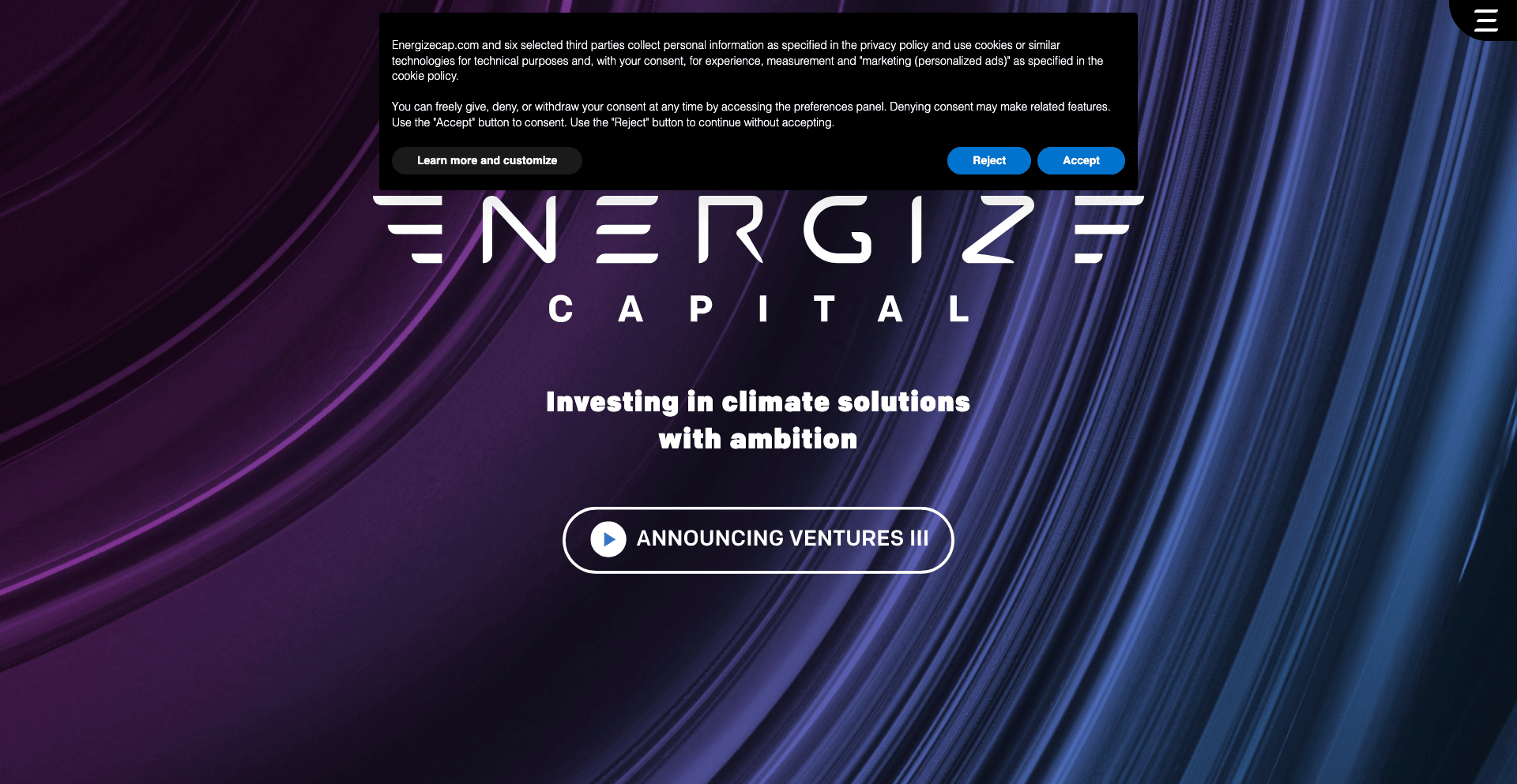 Image of Energize Capital - Top VCs in Energy