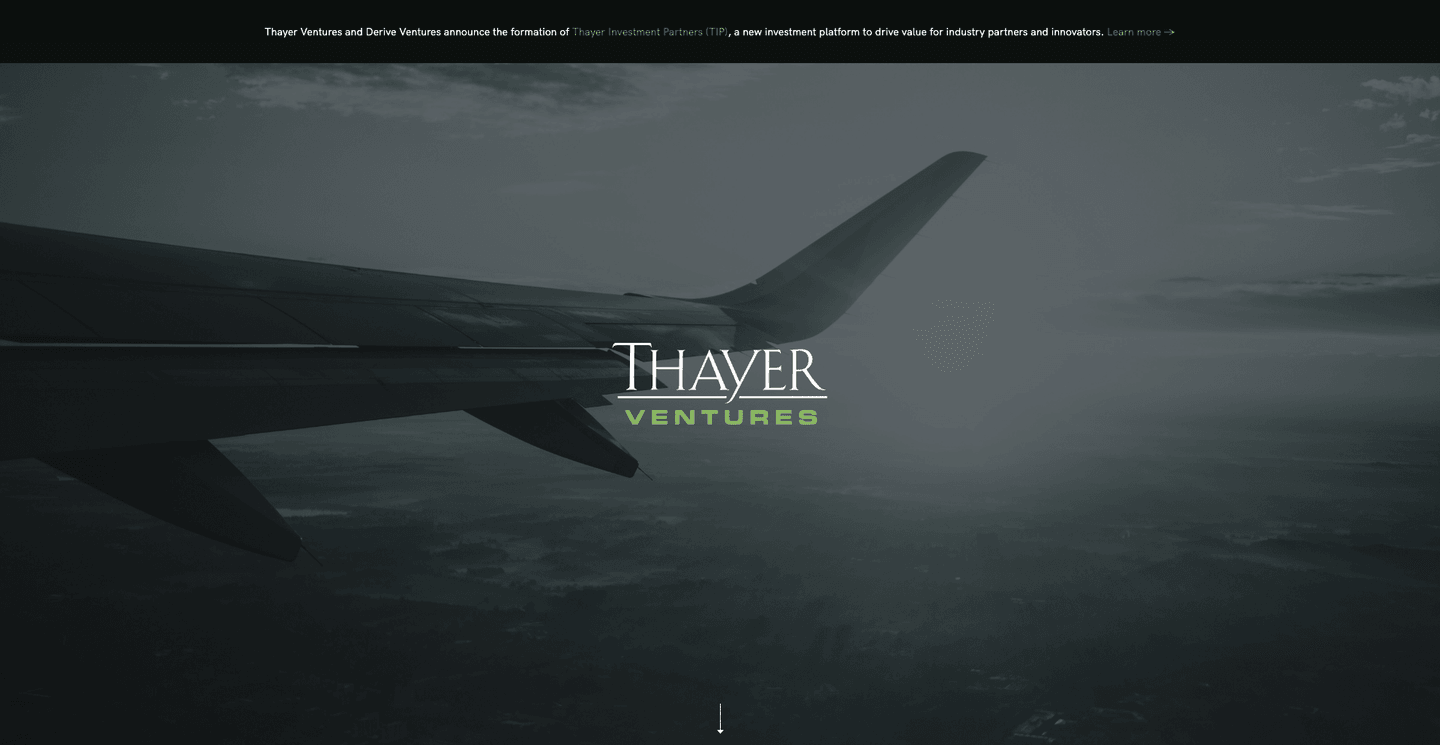 Image of Thayer Ventures - Top VCs in Travel