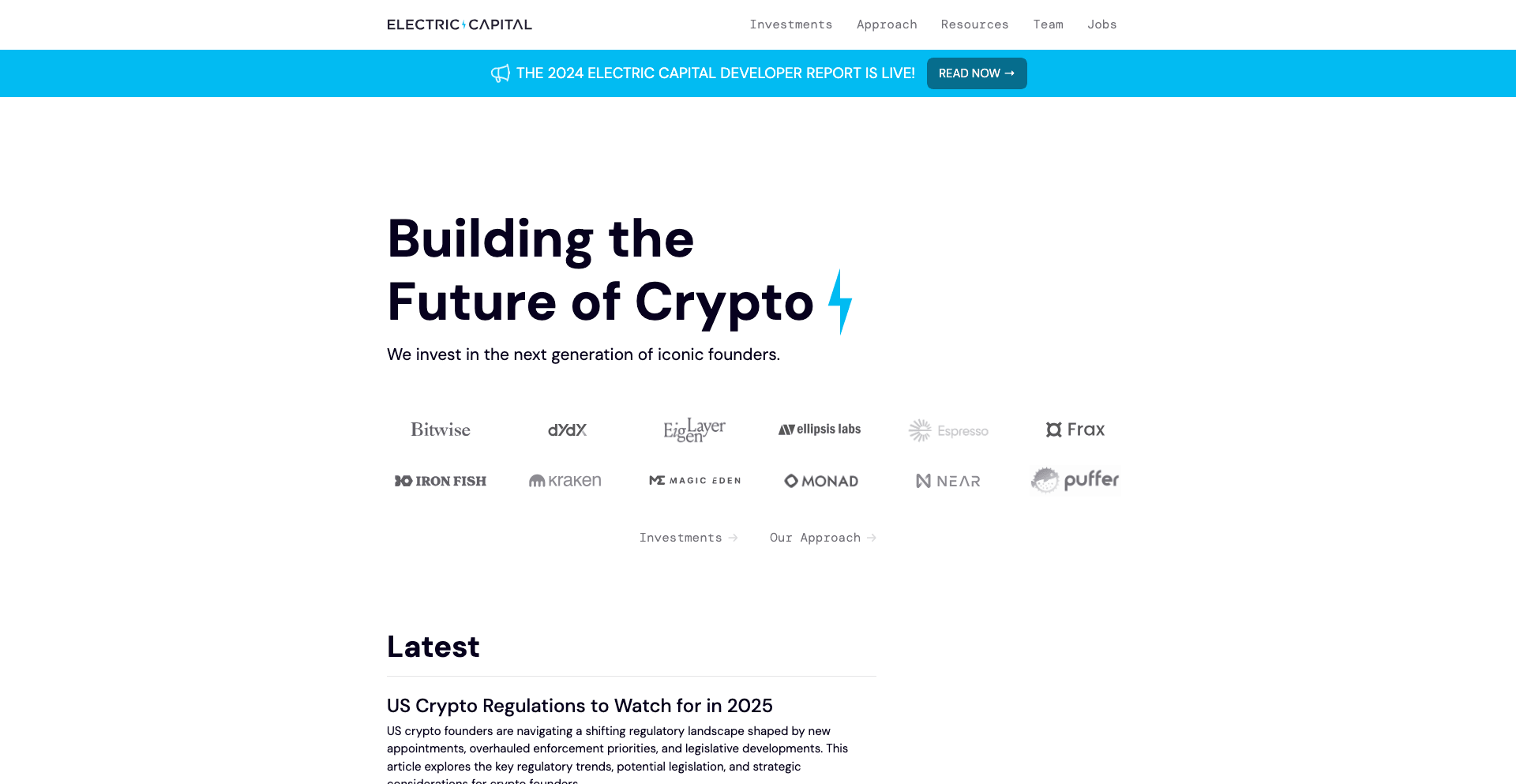 Image of Electric Capital - Top VCs in Blockchain