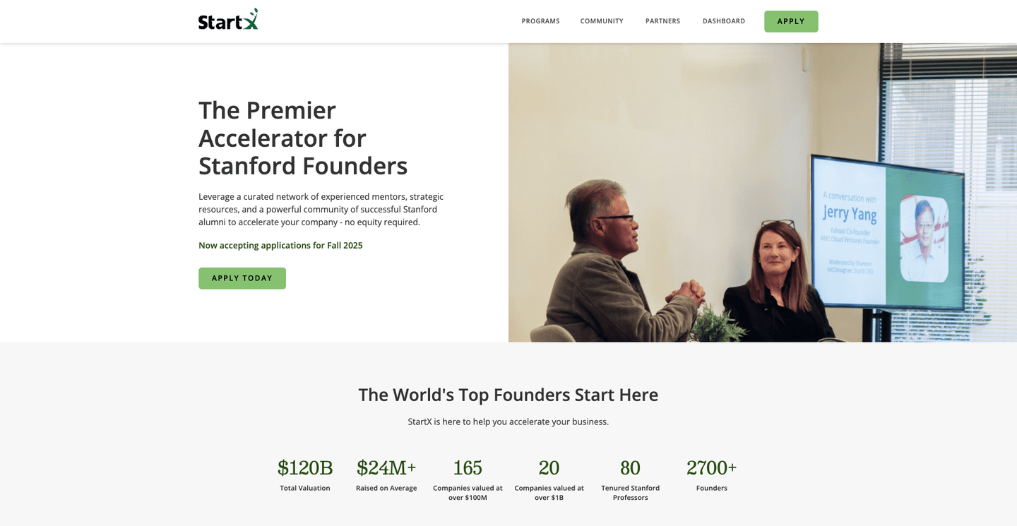 Image of StartX (Stanford-StartX Fund) - Top VCs in Hardware