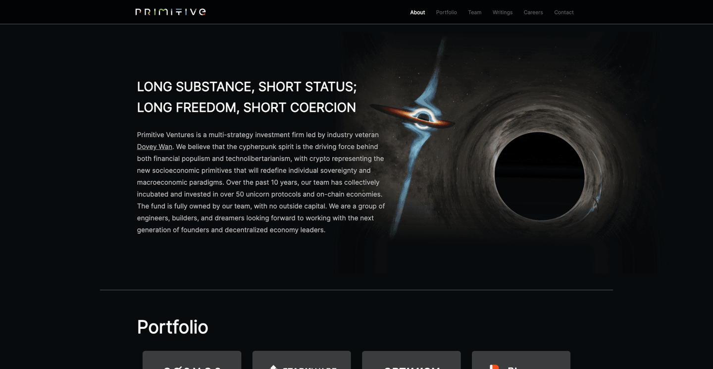 Image of Primitive Ventures - Top VCs in Industrial Tech