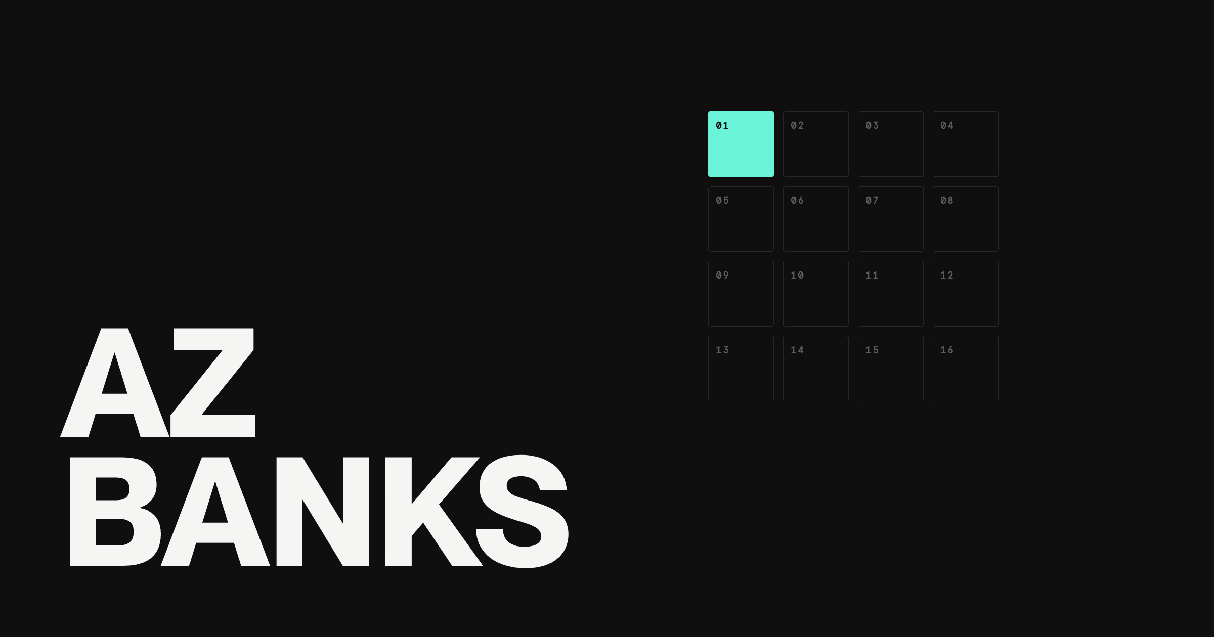 Ranked grid of the best banks for small business in Arizona, with Rho highlighted as the top pick