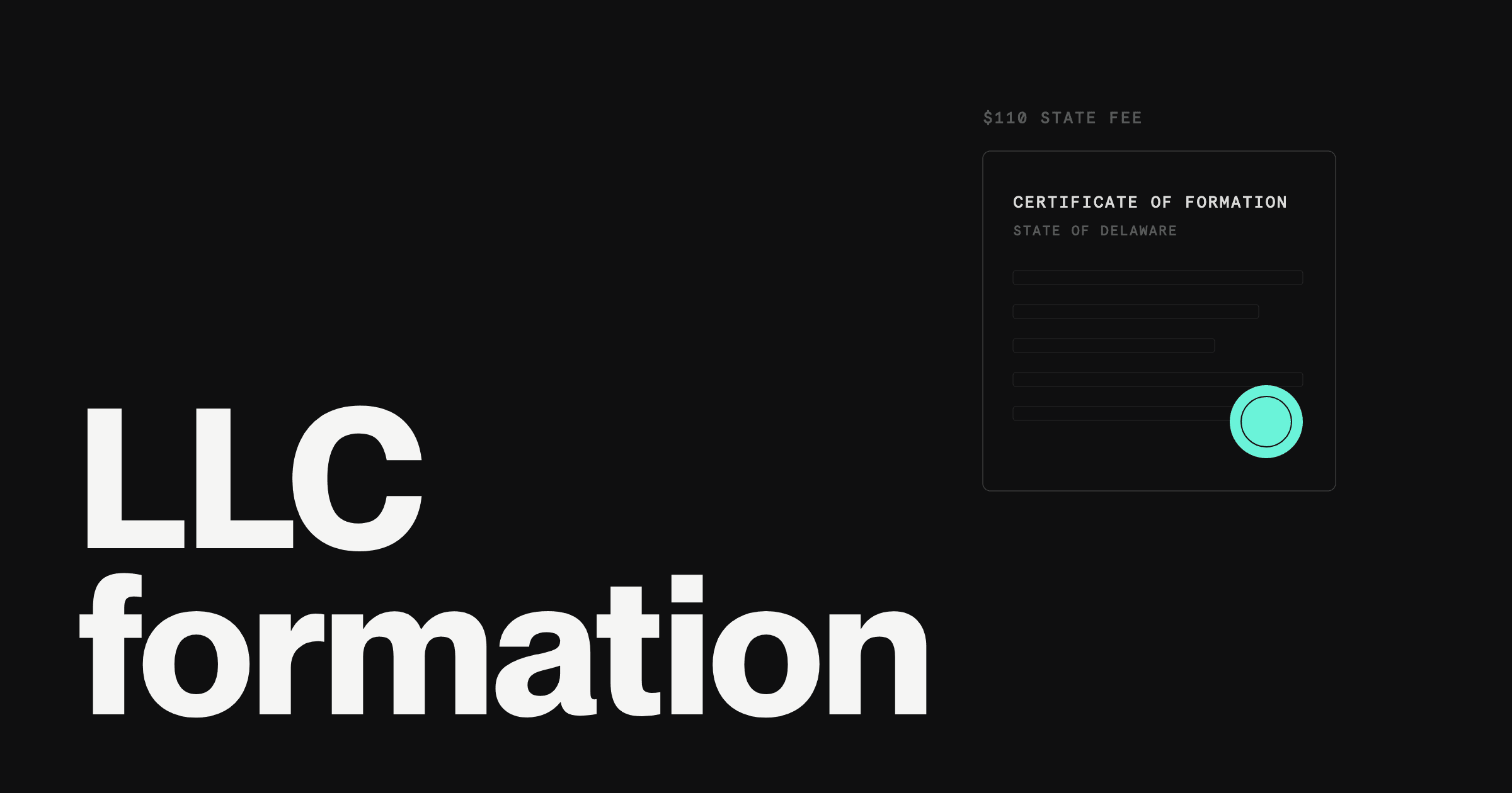 Delaware LLC Formation: How to Start an LLC in 2026