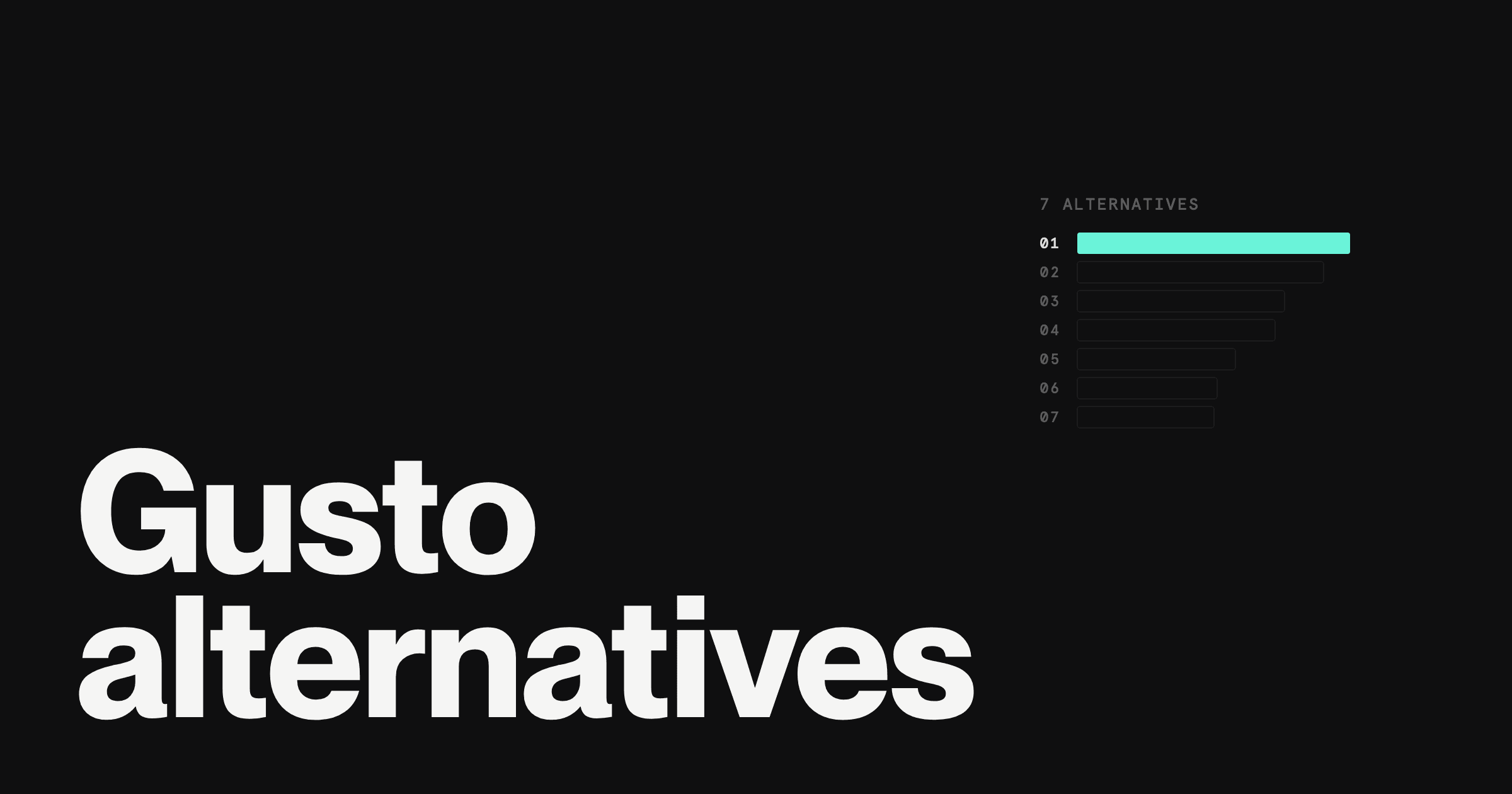The 7 best Gusto alternatives for startups in 2026
