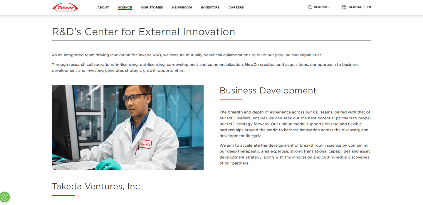 Image of Takeda Ventures - Top VCs in Health Diagnostics