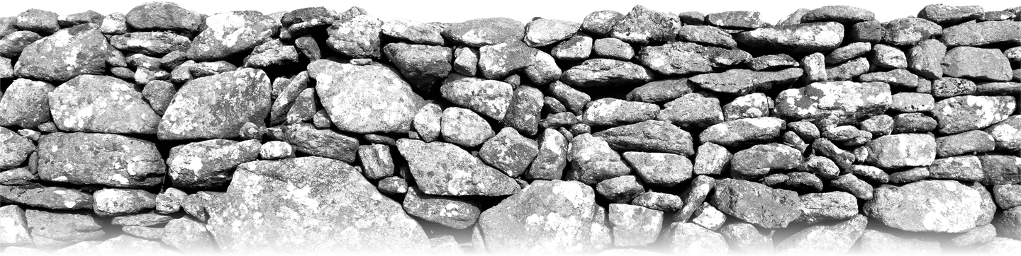 Graphic of rock wall.